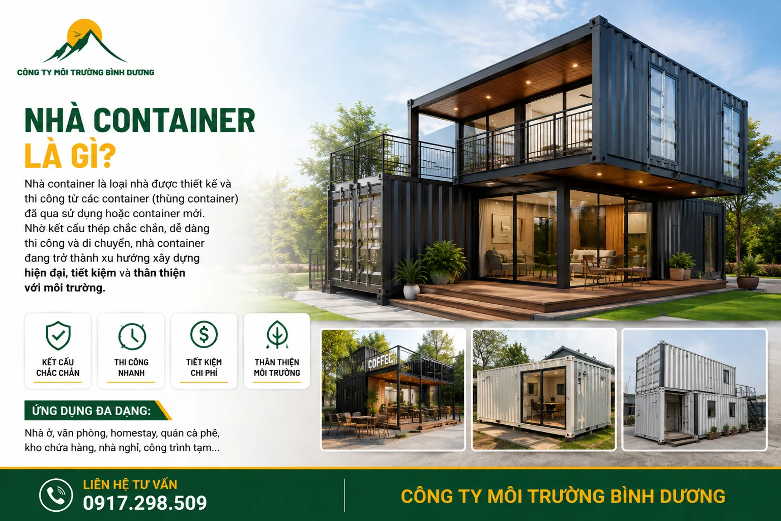 Nhà lắp ghép container