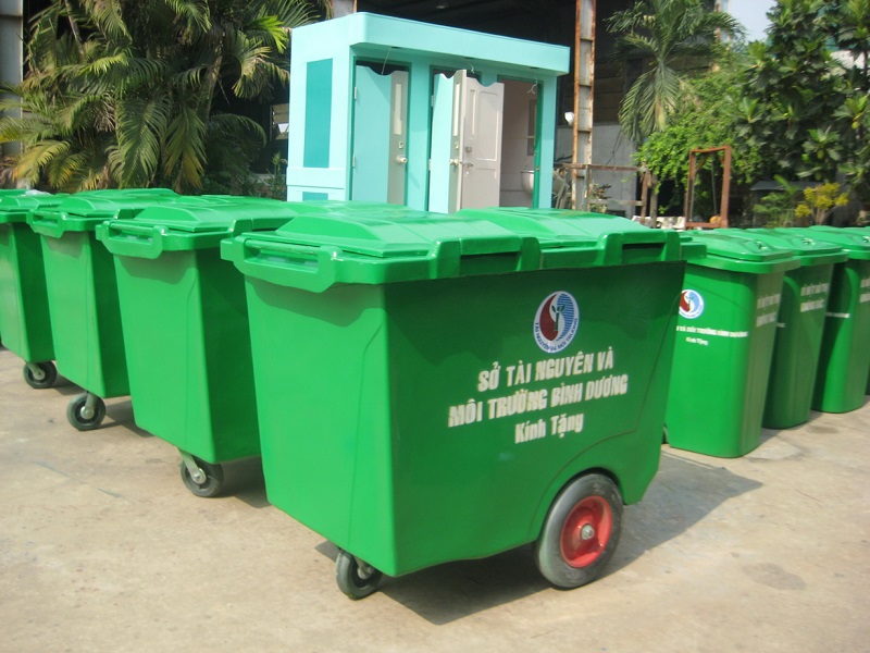 Xe thu gom và phân loại rác chuyên dụng dung tích lớn