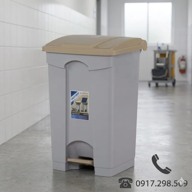 thùng rác công cộng nhưa HDPE 
