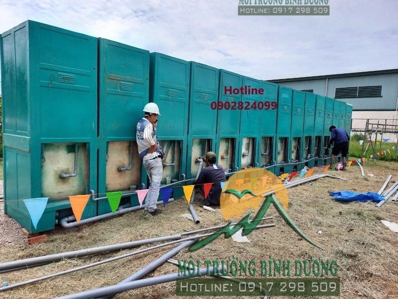 giá thuê nhà vệ sinh di động tạm thời