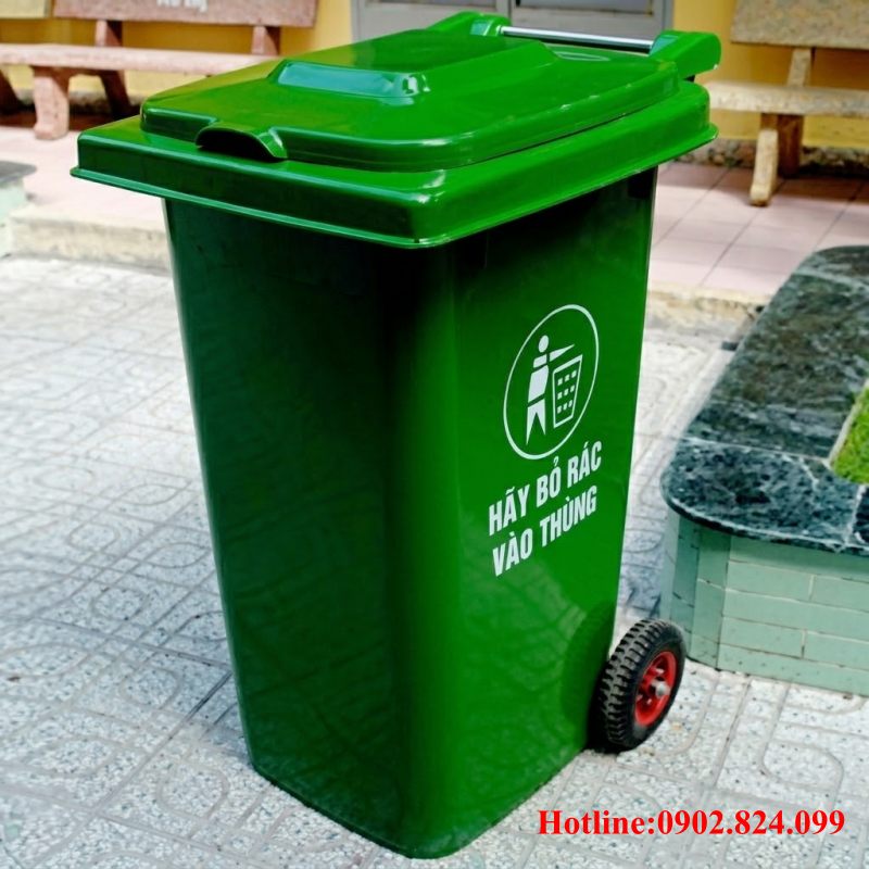 thùng gom rác 240 lít