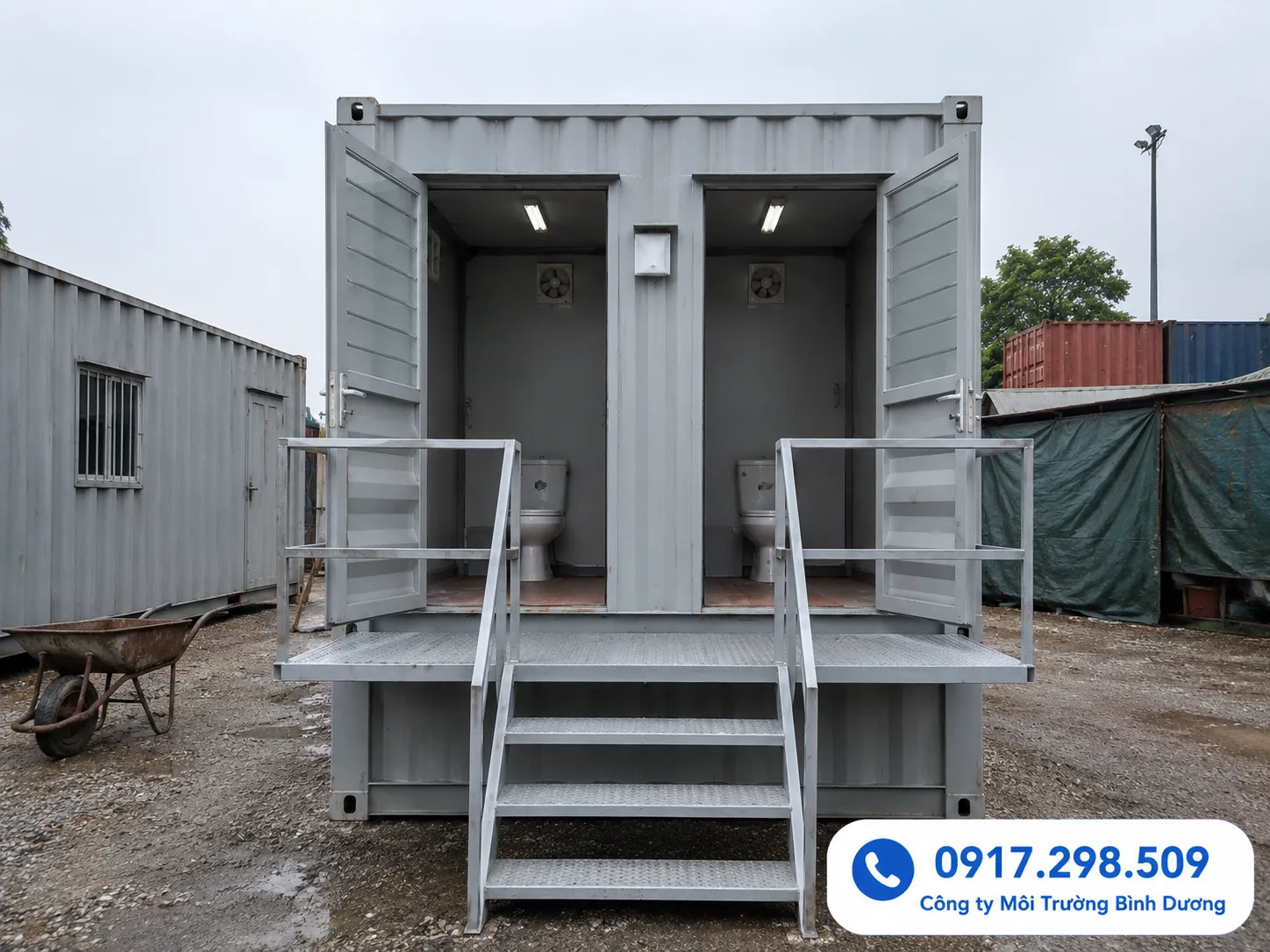 Cho thuê Container vệ sinh 