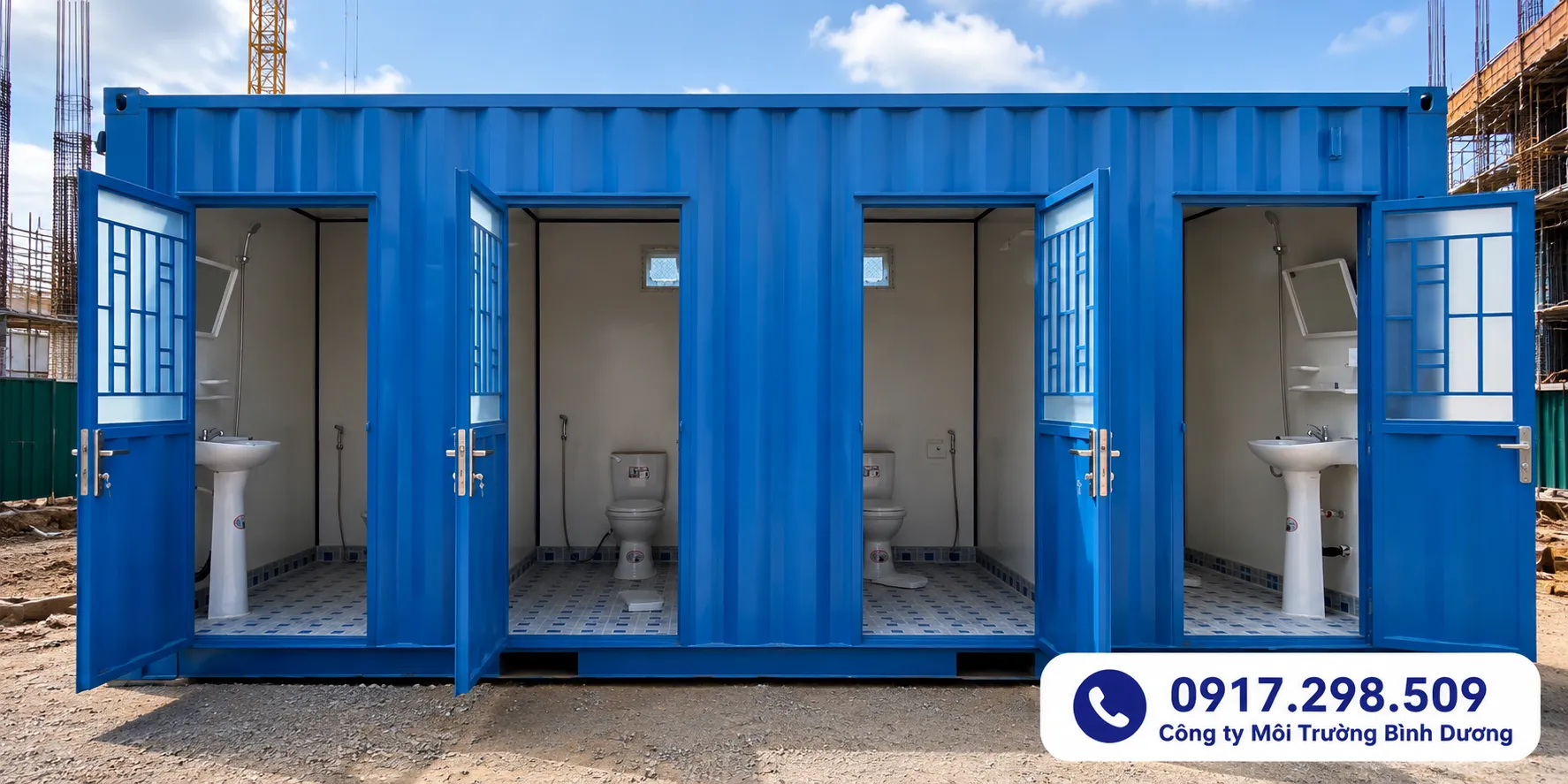container vệ sinh - Môi Trường Bình Dương
