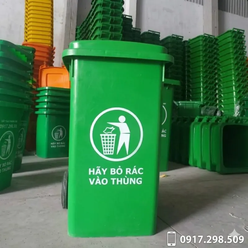 báo giá thùng rác 240 lít 