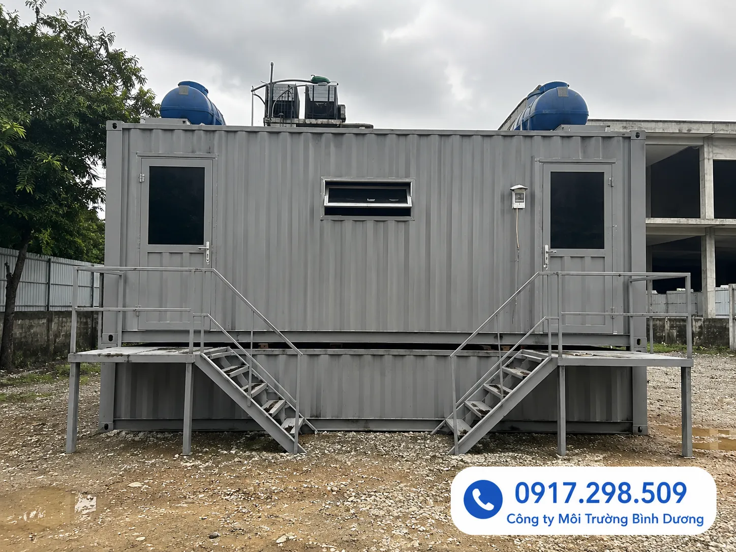 giao container vệ sinh 24h