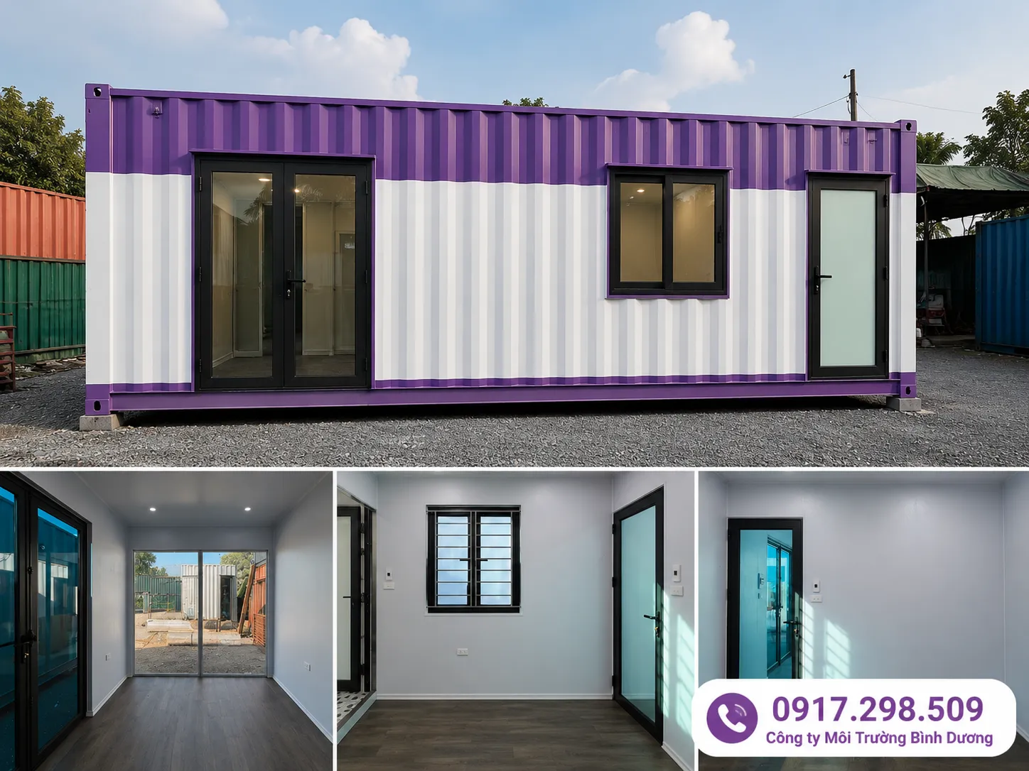 Nhà container 20 feet