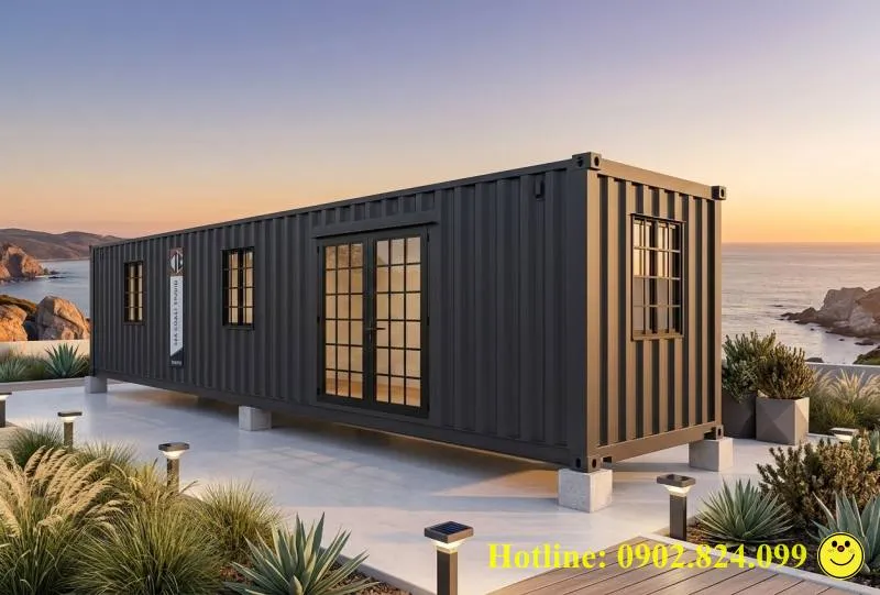 thi công nhà container