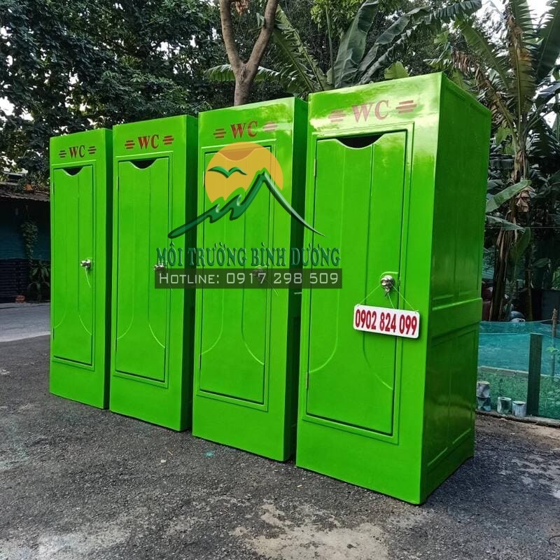 nhà vệ sinh di động tạm thời 