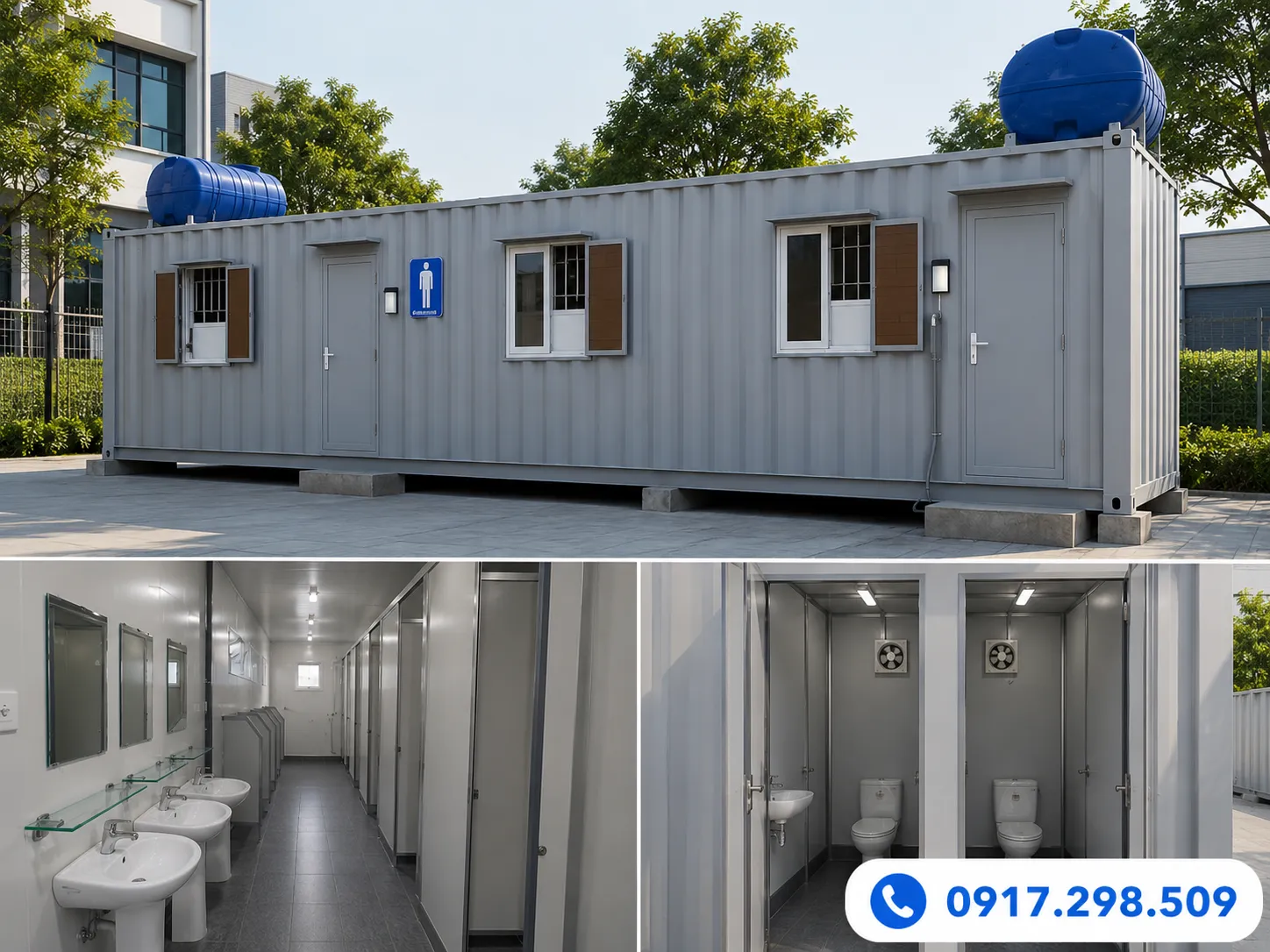 Thuê Container wc toilet Tp.HCM 