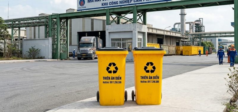 thùng rác công cộng