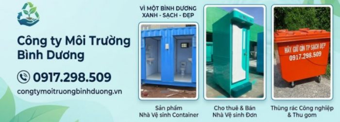 Sản phẩm và dịch vụ Môi Trường Bình Dương