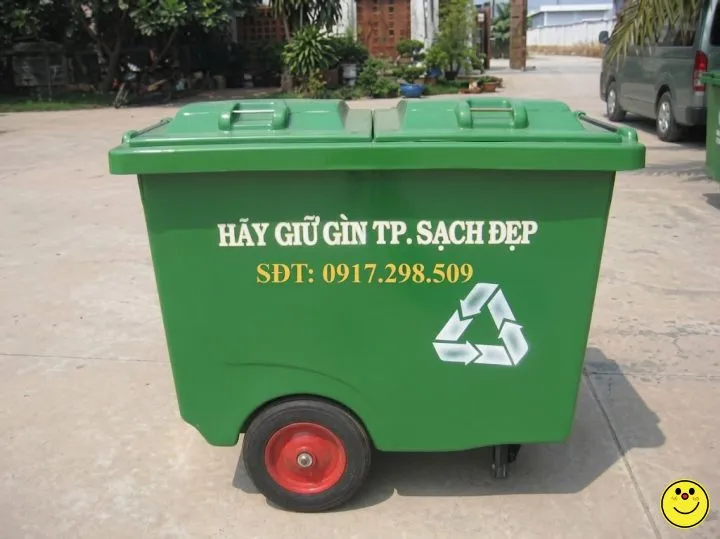 Tổng hợp các loại thùng rác composite và báo giá