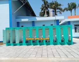 DỰ ÁN ĐÃ THỰC HIỆN- lắp đặt Cho thuê nhà vệ sinh di động tại Trung tâm văn hóa thể thao Tân uyên 