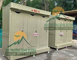 DỰ ÁN ĐÃ THỰC HIỆN - lắp đặt nhà vệ sinh di động cho công trình xây dựng Sơn La