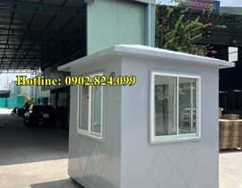 LẮP ĐẶT NHÀ BẢO VỆ TẠI KCN VSIP2, THỦ DẦU MỘT, BÌNH DƯƠNG 