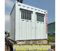 Bán & Cho Thuê Container Văn Phòng 20ft, 40ft (Có Toilet) – Giá Rẻ 2025