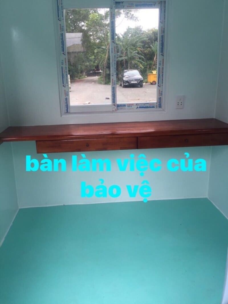 Bốt bảo vệ 2x2x2.6 m