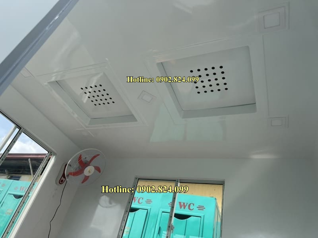 CABIN BẢO VỆ 2.3 x 2.8 x 2.5 m