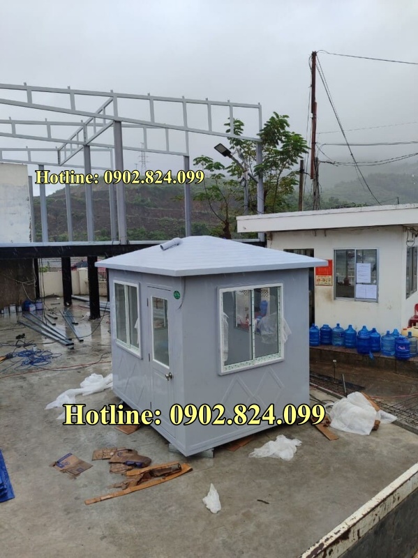 CABIN BẢO VỆ 2.3 x 2.8 x 2.5 m