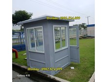 Cabin Bảo Vệ Khu Công Nghiệp - Chống Nóng, Chịu Tải Nặng, Bền Bỉ