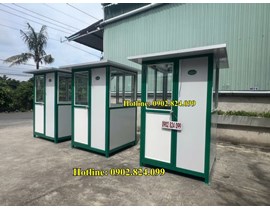 Cabin Bảo Vệ Nhôm Kính Hiện Đại - Mẫu Đẹp, Tầm Nhìn Rộng, Giá Tốt