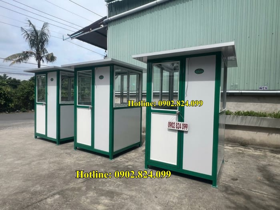 Cabin Bảo Vệ Nhôm Kính Hiện Đại - Mẫu Đẹp, Tầm Nhìn Rộng, Giá Tốt