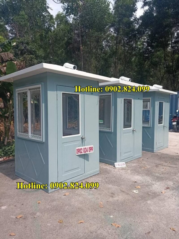 CABIN BẢO VỆ - THIẾT KẾ THẨM MỸ VÀ HIỆN ĐẠI CỦA CÔNG TY MÔI TRƯỜNG BÌNH DƯƠNG