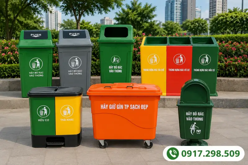 Chính Sách Bảo Hành Sản Phẩm Thùng Rác Composite – Môi Trường Bình Dương