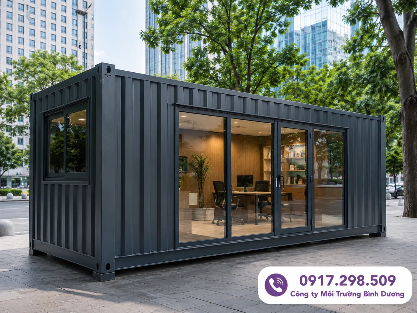 Container Văn Phòng 20 Feet – Giá Bán, Mẫu Đẹp & Thông Số Kỹ Thuật