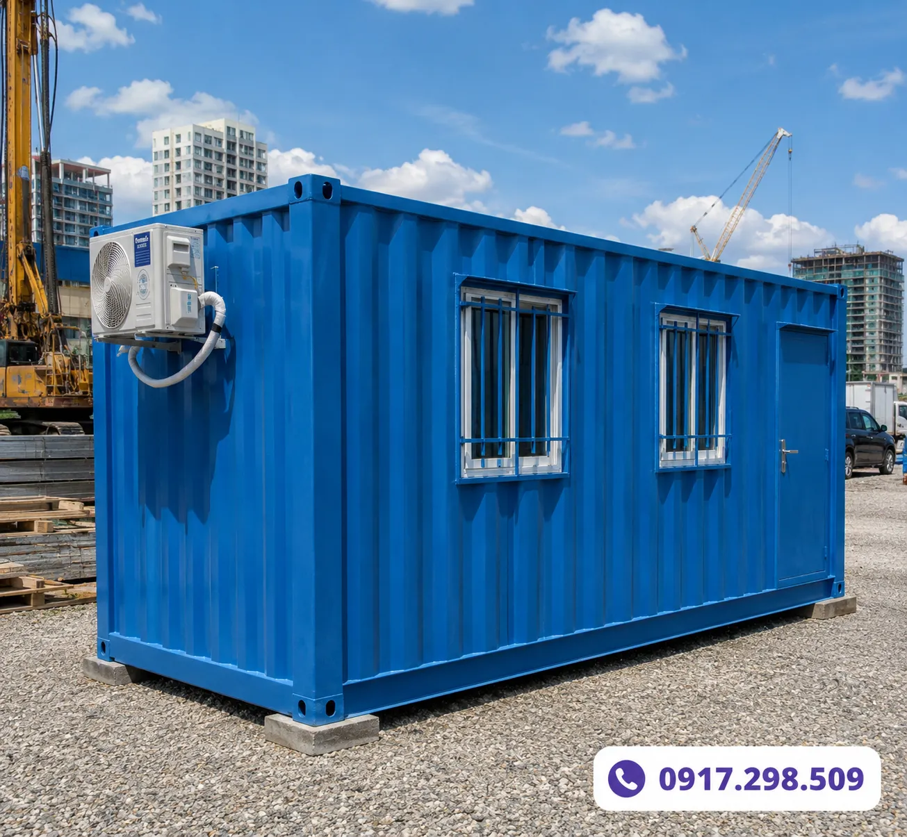 Container Văn Phòng 20 Feet – Giá Bán, Mẫu Đẹp & Thông Số Kỹ Thuật