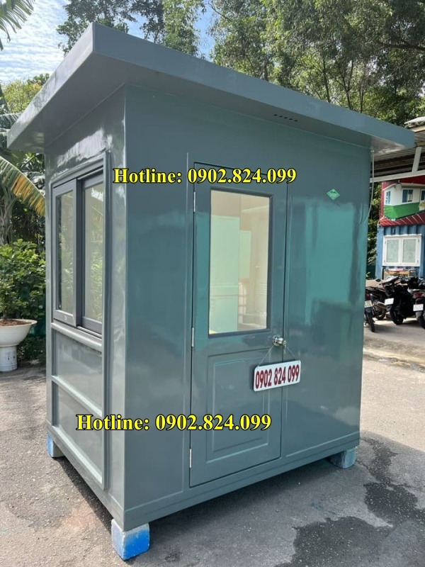 Nhà Bảo Vệ Composite 1.75x1.9 x 2.6m - Bền Đẹp, Giá Tốt