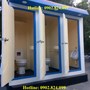 Nhà Vệ Sinh Di Động 3 Buồng VS.3C - Giải Pháp Vệ Sinh Công Suất Lớn