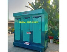 Nhà Vệ Sinh Di Động 3 Buồng VS.3C - Giải Pháp Vệ Sinh Công Suất Lớn