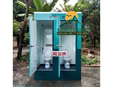 Nhà Vệ Sinh Di Động Buồng Đôi
