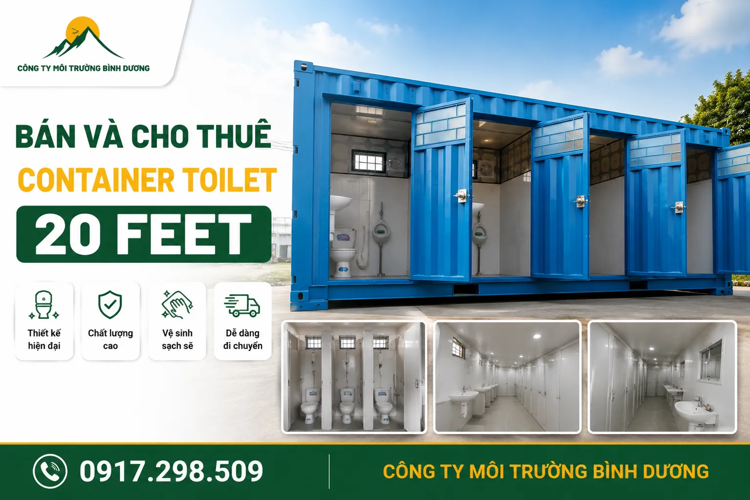 Thuê Container Vệ Sinh Công Trình Xây Dựng – Giá Rẻ, Giao Nhanh 2026