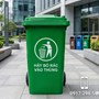 Thùng Rác 100 Lít Xanh Lá Nhựa HDPE Chính Phẩm | Môi Trường Bình Dương