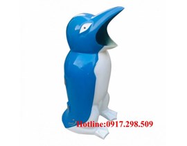 Thùng Rác Chim Cánh Cụt Composite Siêu Bền | Môi Trường Bình Dương