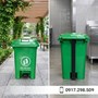 Thùng Rác Đạp Chân 60L Giá Sỉ | Nhựa HDPE Siêu Bền, Nắp Kín Ngăn Mùi
