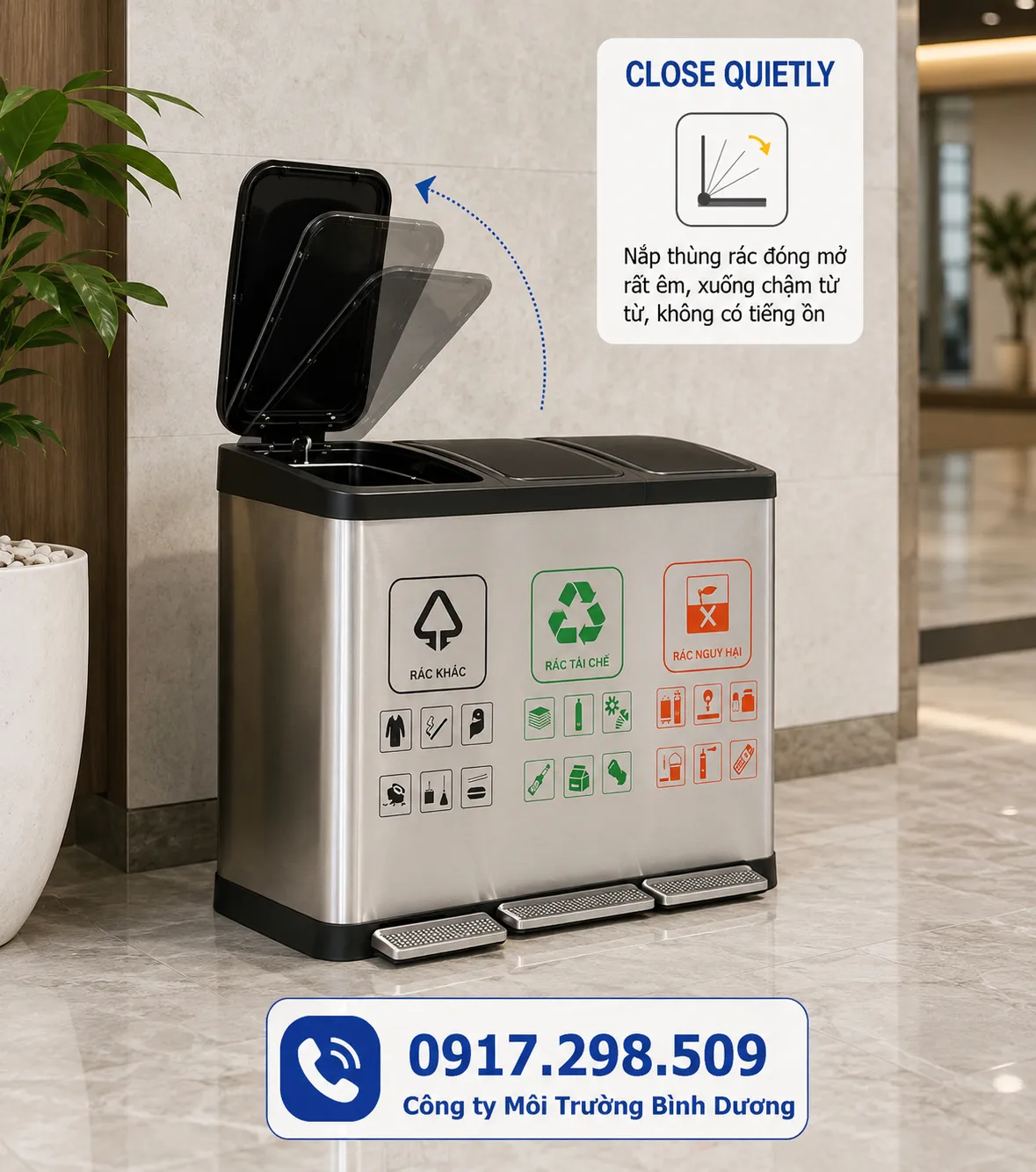 Thùng Rác Inox: Tổng Hợp Tất Cả Loại, Giá & So Sánh Với Composite