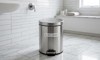 Thùng Rác Inox Đạp Chân 5 Lít Cao Cấp | Báo Giá Trực Tiếp Xưởng
