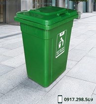 Thùng Rác Nhựa 90L Có Nắp Đậy Bền Bỉ, Giá Tốt | Môi Trường Bình Dương