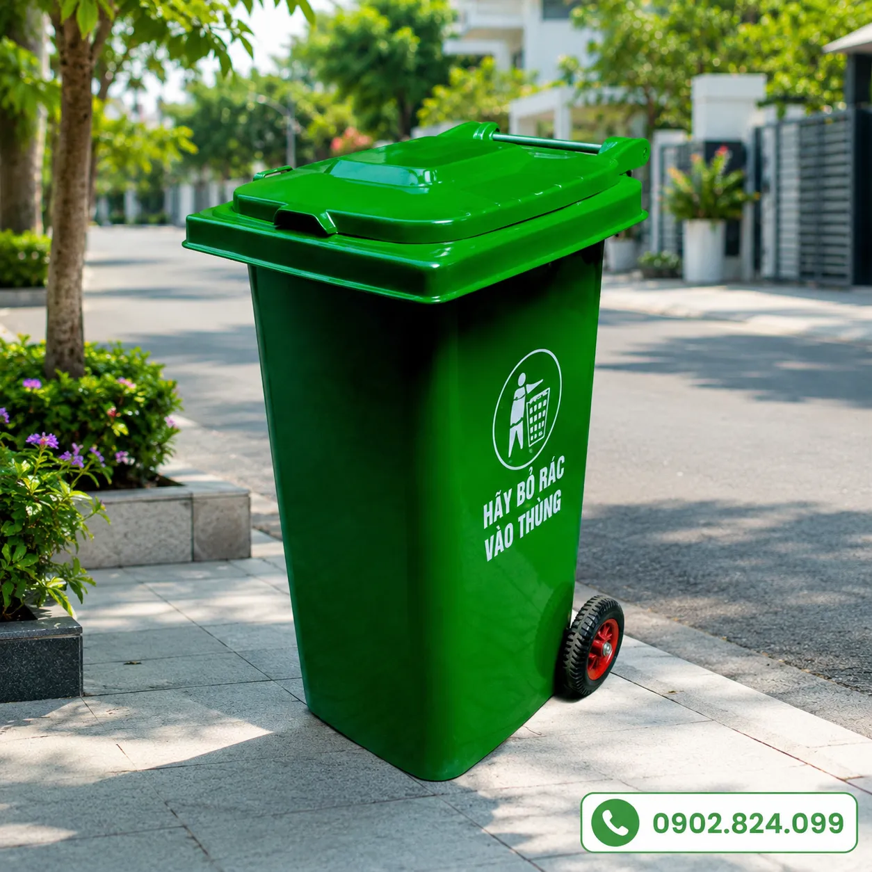 Thùng Rác Composite: Tất Tần Tật Phân Loại, Ưu Điểm & Bảng Giá Mới Nhất 2026