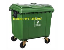 XE THU GOM RÁC 800 LÍT COMPOSITE: GIẢI PHÁP TỐI ƯU CHO KHỐI LƯỢNG RÁC LỚN