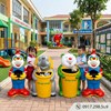 Review 3 Mẫu Thùng Rác Con Vật Hút Khách Cho Khu Vui Chơi (Mickey, Donald, Bạch Tuộc)